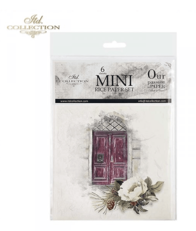 More Vintage Doors Decoupage Collection: 5.8 inch / 6 pages - Decoupage Central