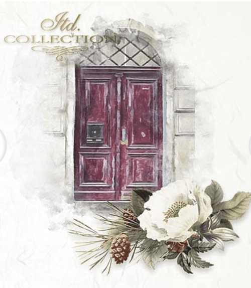 More Vintage Doors Decoupage Collection: 5.8 inch / 6 pages - Decoupage Central