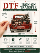 Most Wonderful DTF Iron-On Transfer 2.81"x 3.3" - Decoupage Central