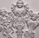 NEW IOD ANGELIC TAPERS Silicone Mould, 6" x10" LIMITED EDITION - Decoupage Central