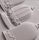 NEW IOD Les Cloches Silicone Mould, 6" x10" - Decoupage Central