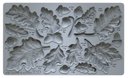 NEW IOD Oak Leaves & Acorns Silicone Mould, 6" x 10" - Decoupage Central