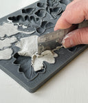 NEW IOD Oak Leaves & Acorns Silicone Mould, 6" x 10" - Decoupage Central