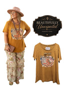 "O Beautiful" Tee: A Rare Bird | LXL fits up to 2XL - Decoupage Central