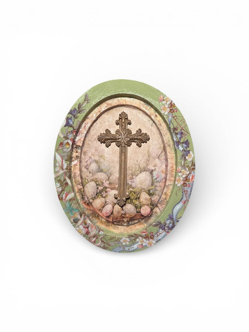 Oval Wood Gallery Blank 8.5x10.6 (does NOT qualify for free shipping) - Decoupage Central