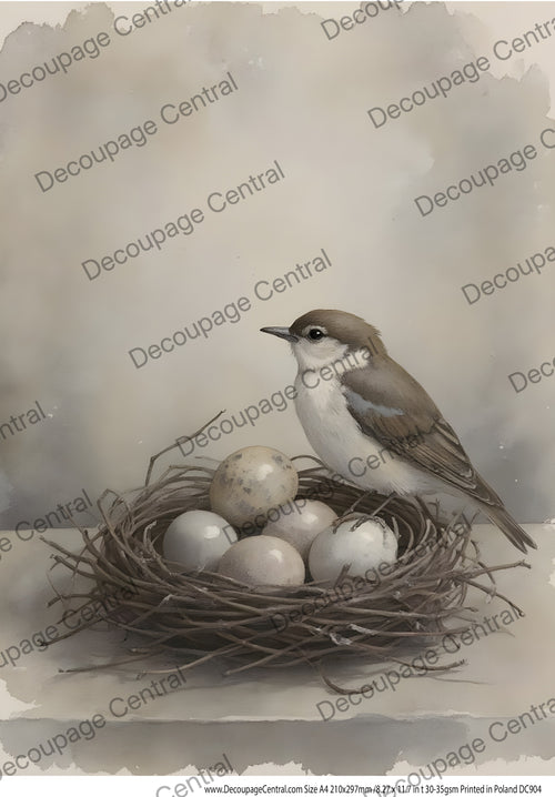 A4 Quiet Nest Rice Paper DC904