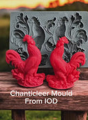 IOD Chanticleer Silicone Mould, 6" x 10"