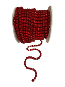 Red Rhinestone Chain – SS16 Crystal Trim (10 Yard Roll) - Decoupage Central