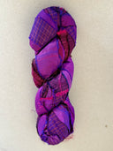 Sari Silk, PURPLE , 100grams, 50 yards for bows and other creative additions (Copy) (Copy) - Decoupage Central
