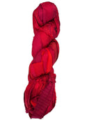 Sari Silk,RED & BURGUNDY , 100grams, 50 yards for bows and other creative additions - Decoupage Central