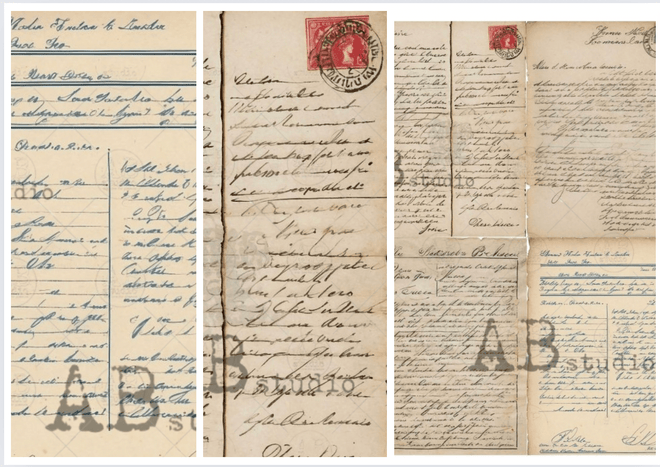 The Old Document Bundle: 3 fab rice papers that look like old documents! - Decoupage Central