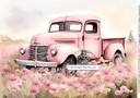 The Pink Truck Bundle: Both Designs in one click - Decoupage Central