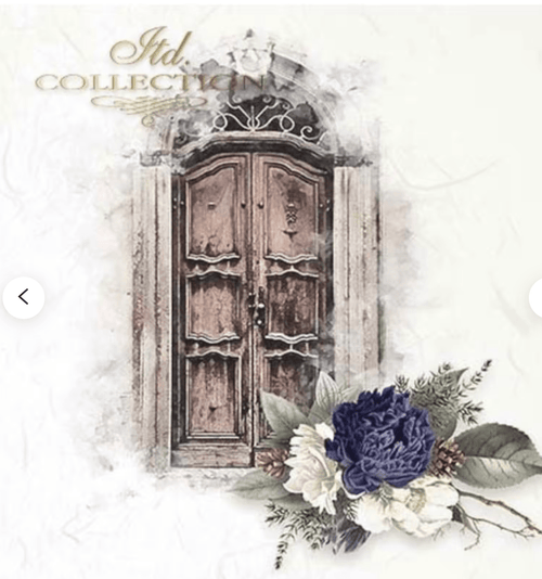 Those Vintage Doors Decoupage Collection: 5.8 inch / 6 pages - Decoupage Central