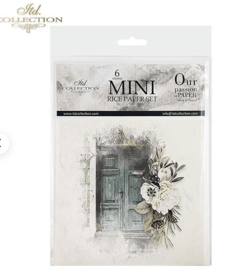 Those Vintage Doors Decoupage Collection: 5.8 inch / 6 pages - Decoupage Central