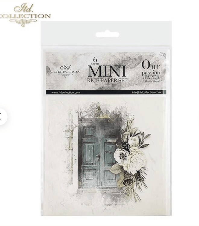 Those Vintage Doors Decoupage Collection: 5.8 inch / 6 pages - Decoupage Central