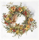 Wreath Pack 3, ITD Mini Decoupage Set: 5.8 inch/6 pages RSM 98 - Decoupage Central