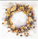 Wreath Pack 3, ITD Mini Decoupage Set: 5.8 inch/6 pages RSM 98 - Decoupage Central