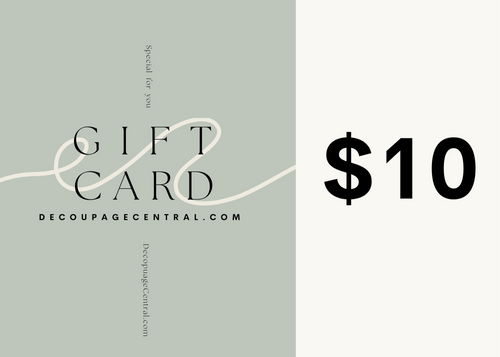 Decoupage Central Gift Card