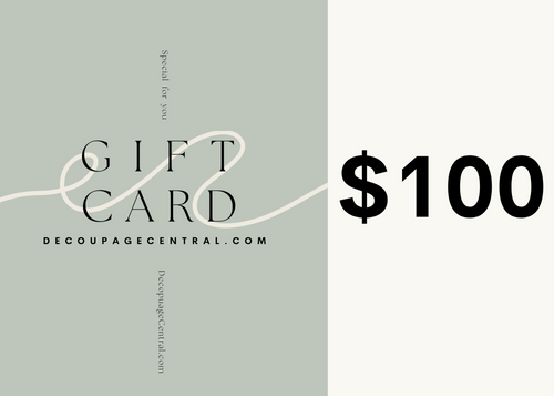 Decoupage Central Gift Card