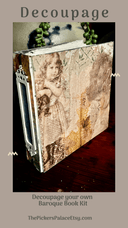 A4 Faded Memories Rice Paper DC098 - Decoupage Central