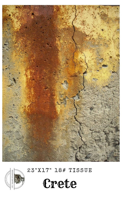 Crete Rice Paper 17" x 23" - Decoupage Central