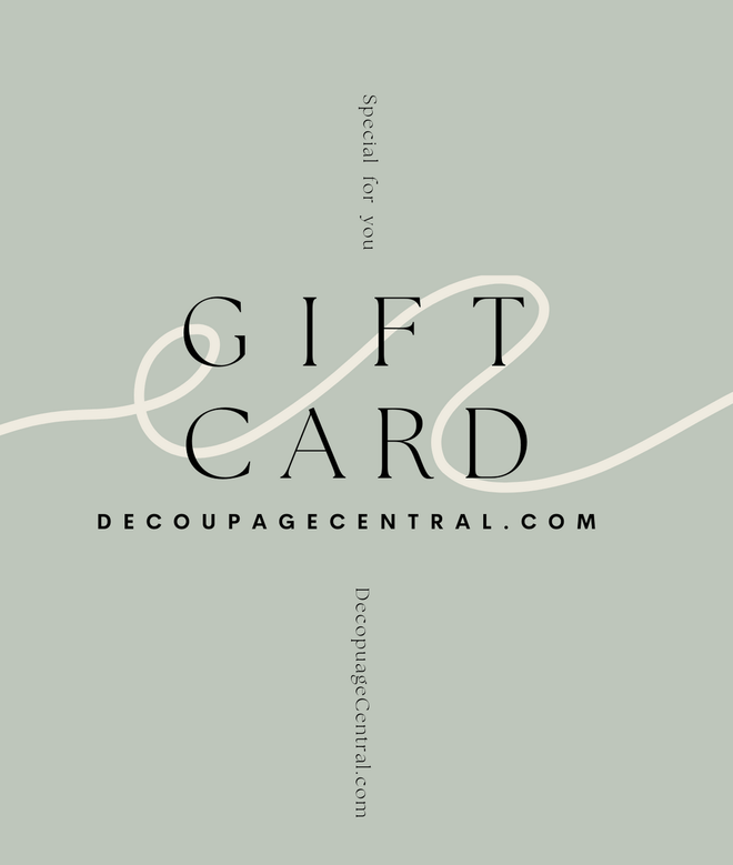 Decoupage Central Gift Card - Decoupage Central