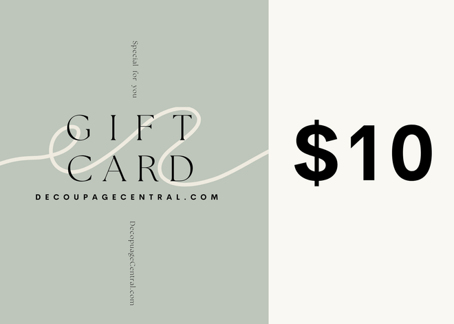 Decoupage Central Gift Card - Decoupage Central