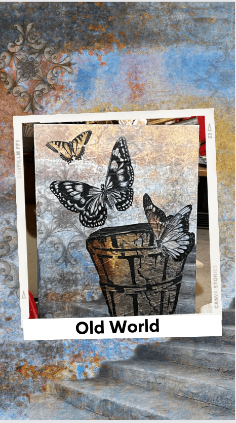 Old World Rice Paper 20" x 30" - Decoupage Central